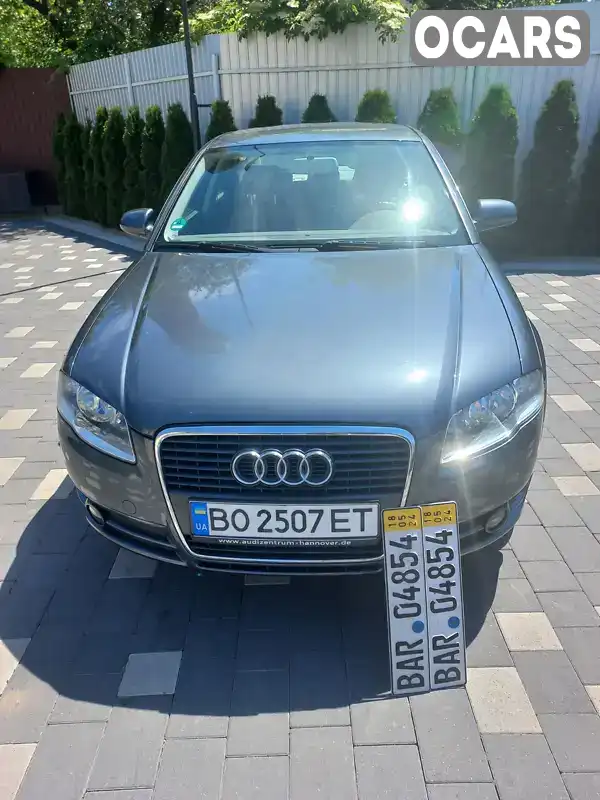 Седан Audi A4 2007 1.6 л. Ручна / Механіка обл. Тернопільська, Бучач - Фото 1/21