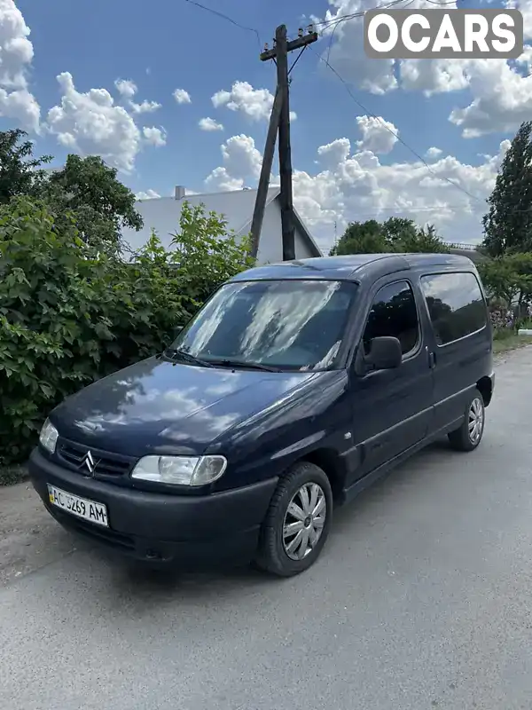 Мінівен Citroen Berlingo 2002 1.87 л. Ручна / Механіка обл. Тернопільська, Тернопіль - Фото 1/10