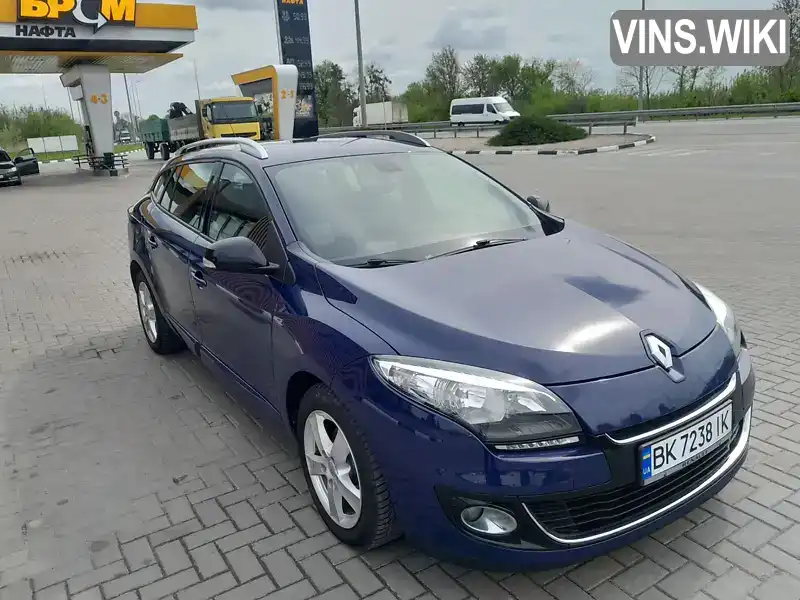 Універсал Renault Megane 2012 1.5 л. обл. Рівненська, Дубно - Фото 1/21