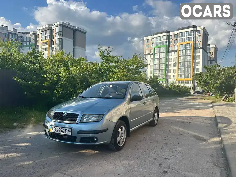 Універсал Skoda Fabia 2003 1.4 л. Ручна / Механіка обл. Київська, Вишневе - Фото 1/21