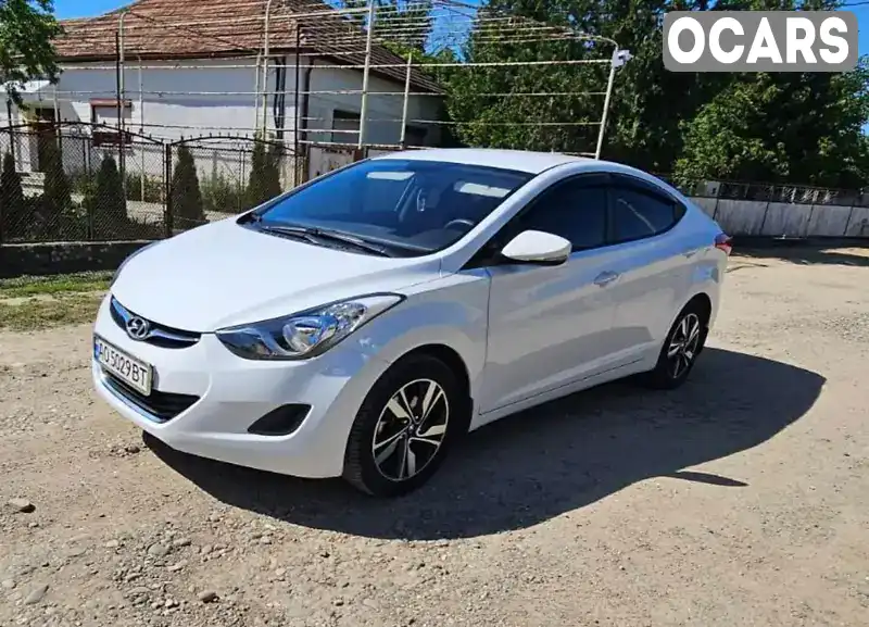 Седан Hyundai Elantra 2013 1.59 л. Ручна / Механіка обл. Закарпатська, Берегове - Фото 1/21