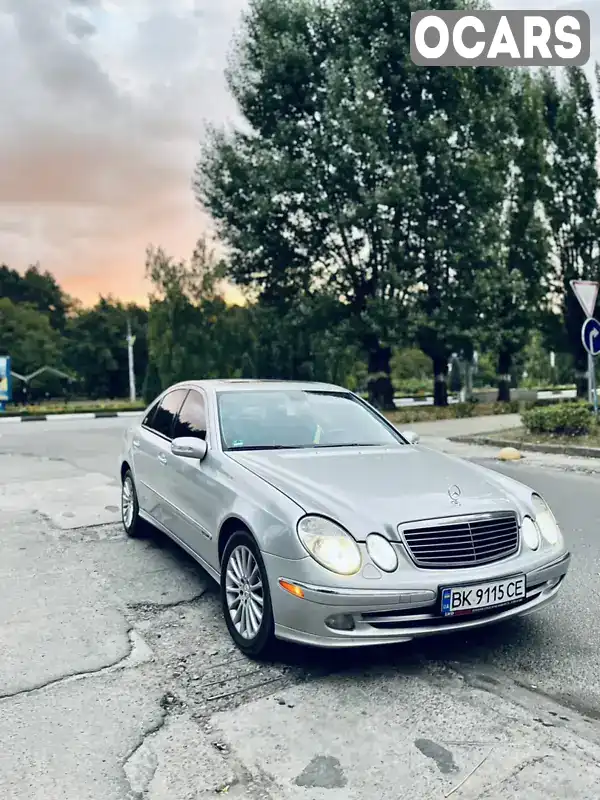 Седан Mercedes-Benz E-Class 2004 2.7 л. Автомат обл. Рівненська, Вараш (Кузнецовськ) - Фото 1/11