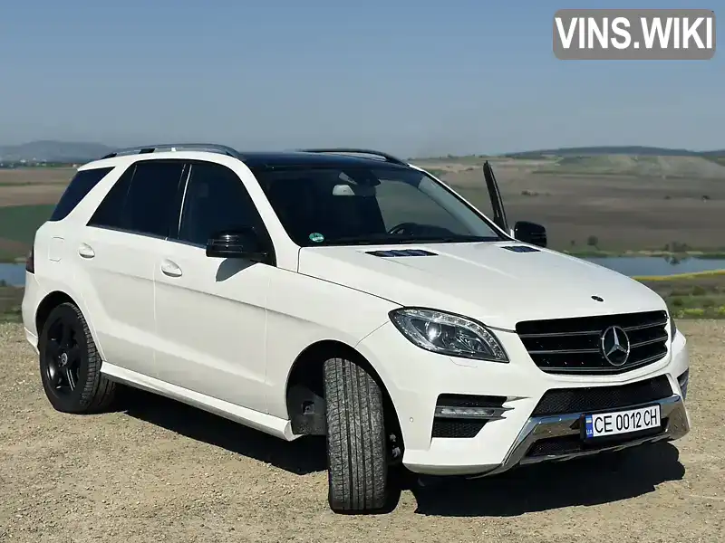 Позашляховик / Кросовер Mercedes-Benz M-Class 2012 2.99 л. Автомат обл. Чернівецька, Чернівці - Фото 1/21