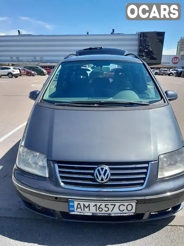 Мінівен Volkswagen Sharan 2006 1.9 л. Автомат обл. Житомирська, Житомир - Фото 1/15