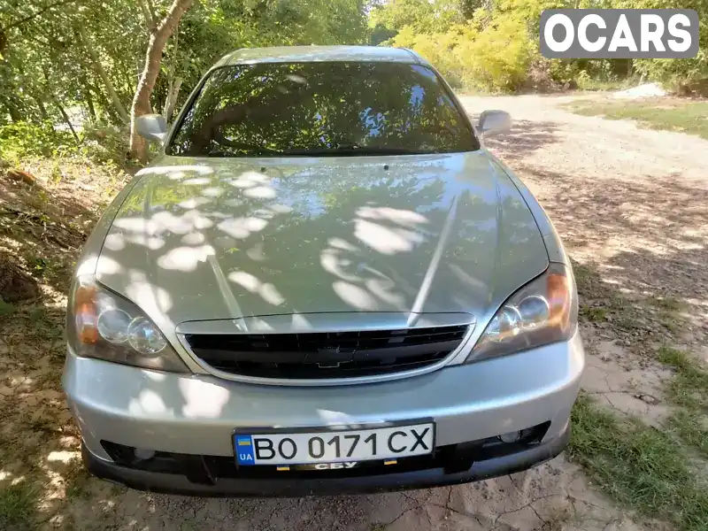 Седан Chevrolet Evanda 2005 2 л. Ручна / Механіка обл. Тернопільська, Заліщики - Фото 1/16