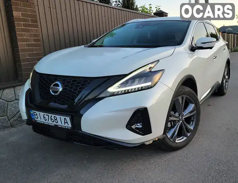 Позашляховик / Кросовер Nissan Murano 2021 3.5 л. Варіатор обл. Полтавська, Полтава - Фото 1/21