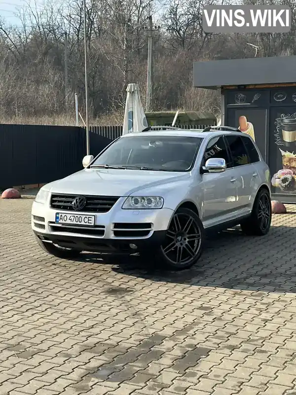 Позашляховик / Кросовер Volkswagen Touareg 2005 3 л. Автомат обл. Закарпатська, Іршава - Фото 1/21