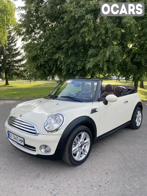 Кабриолет MINI Convertible 2009 1.6 л. Ручная / Механика обл. Полтавская, Полтава - Фото 1/21