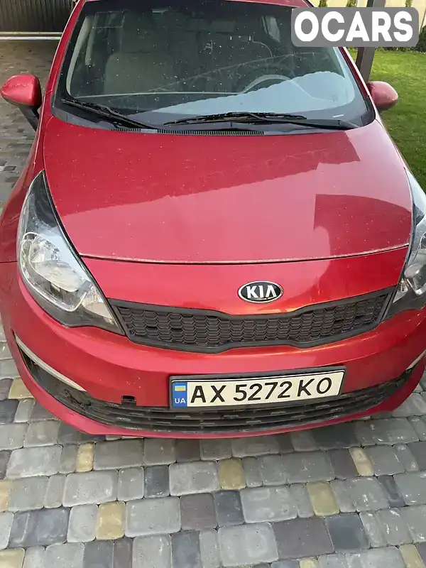 Седан Kia Rio 2016 1.59 л. Автомат обл. Харківська, Зміїв - Фото 1/3