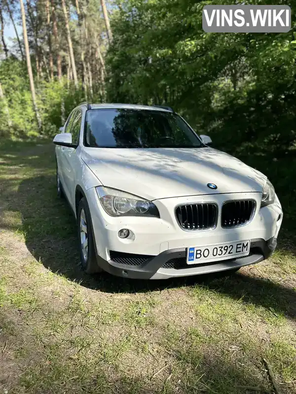 Позашляховик / Кросовер BMW X1 2012 2 л. Ручна / Механіка обл. Тернопільська, Кременець - Фото 1/15