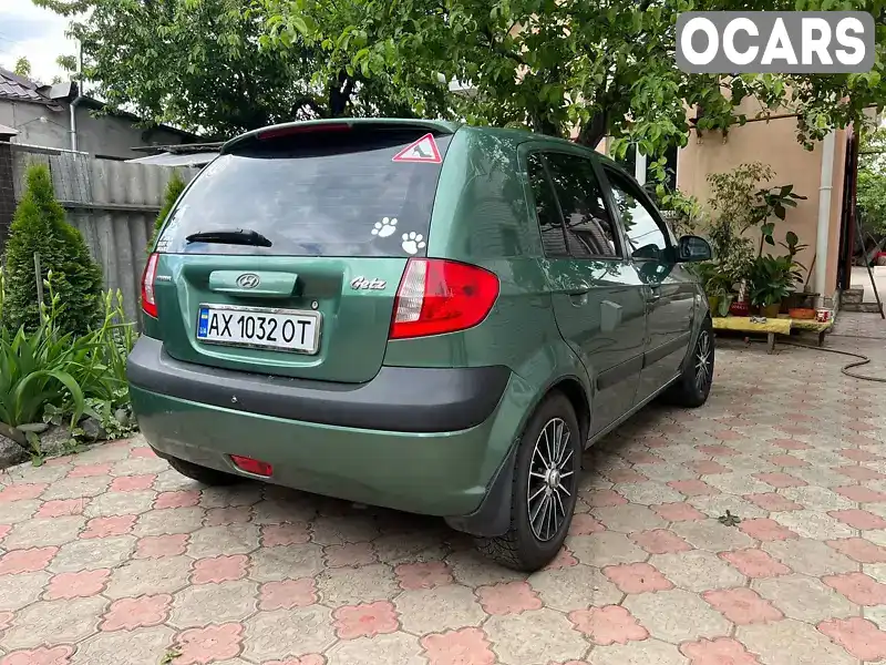 Хетчбек Hyundai Getz 2006 1.4 л. Автомат обл. Харківська, Харків - Фото 1/7