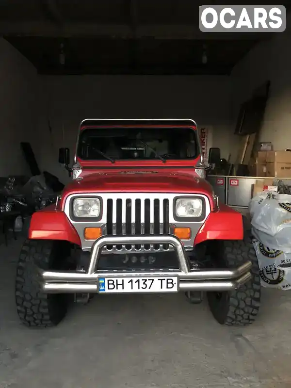 Позашляховик / Кросовер Jeep Wrangler 1992 2.5 л. Ручна / Механіка обл. Одеська, Одеса - Фото 1/9