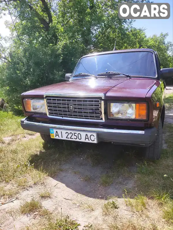 Седан ВАЗ / Lada 2107 2006 1.6 л. обл. Київська, Богуслав - Фото 1/17