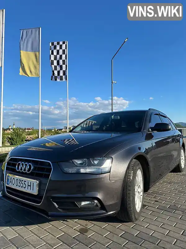 Універсал Audi A4 2013 2 л. Ручна / Механіка обл. Закарпатська, Хуст - Фото 1/10