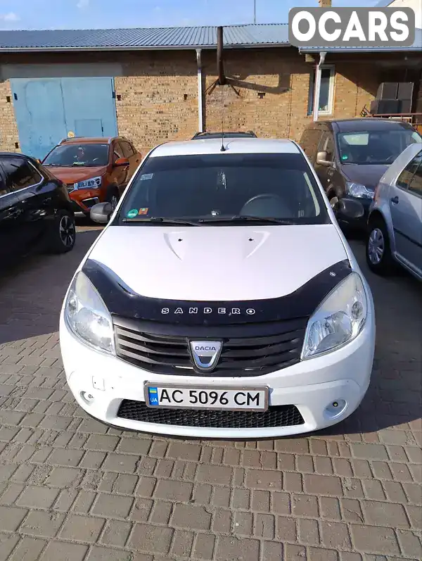 Хетчбек Dacia Sandero 2009 1.39 л. обл. Волинська, Ковель - Фото 1/20