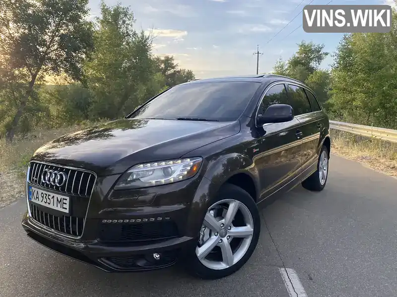 Позашляховик / Кросовер Audi Q7 2012 3 л. Автомат обл. Київська, Київ - Фото 1/21