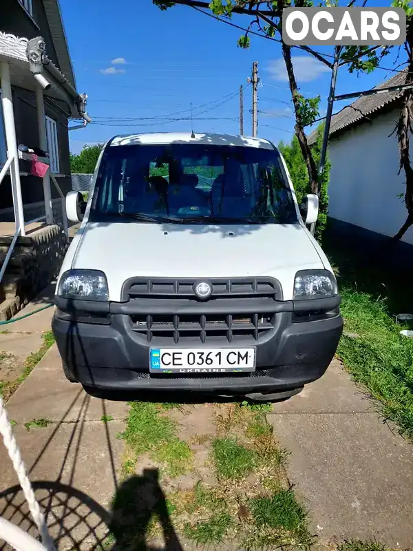 Мінівен Fiat Doblo 2004 1.9 л. Ручна / Механіка обл. Чернівецька, Хотин - Фото 1/8