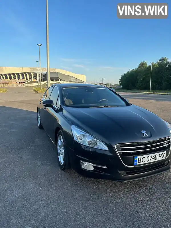 Седан Peugeot 508 2013 2 л. Робот обл. Львівська, Львів - Фото 1/20