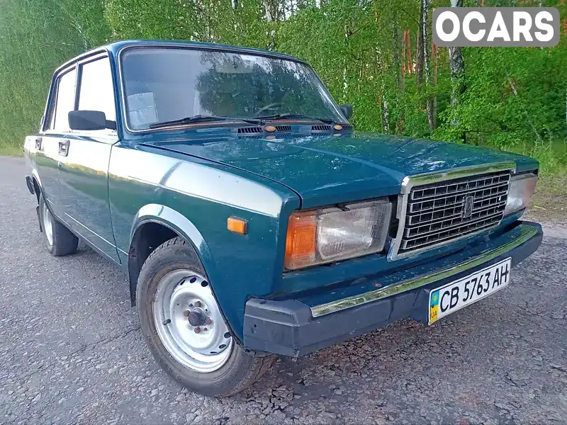 Седан ВАЗ / Lada 2107 2005 1.45 л. Ручная / Механика обл. Черниговская, Мена - Фото 1/21