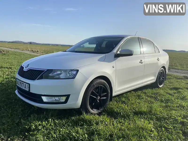 Ліфтбек Skoda Rapid 2013 1.2 л. обл. Закарпатська, Ужгород - Фото 1/21