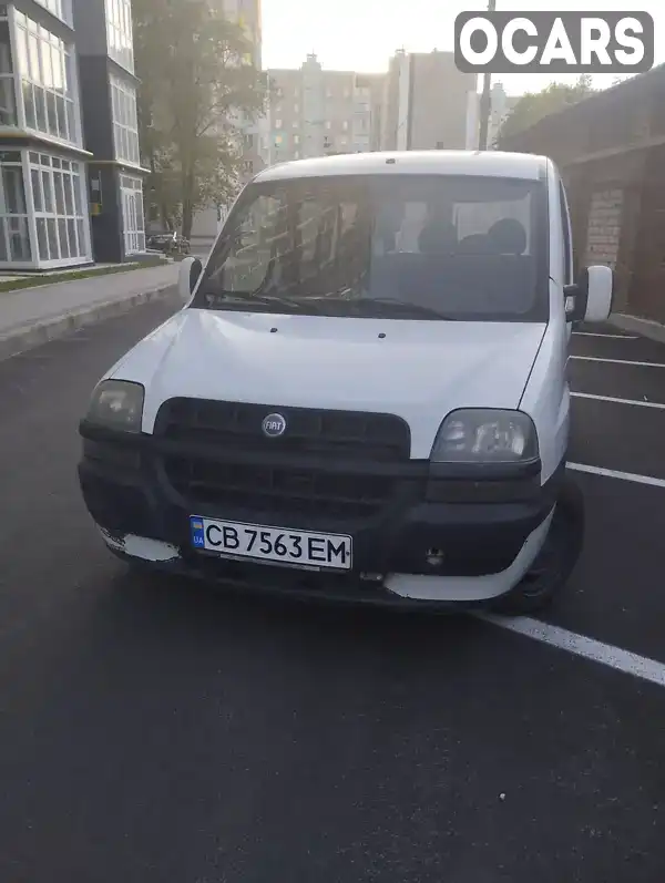 Мінівен Fiat Doblo 2005 1.58 л. Ручна / Механіка обл. Чернігівська, Чернігів - Фото 1/6