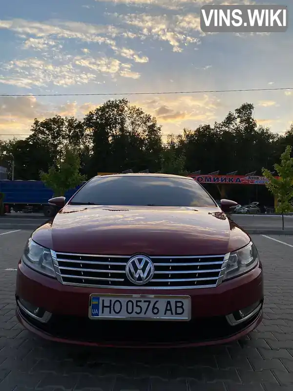 Купе Volkswagen CC / Passat CC 2013 2 л. Автомат обл. Тернопільська, Тернопіль - Фото 1/21