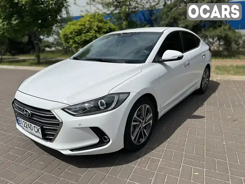 Седан Hyundai Elantra 2017 2 л. Автомат обл. Полтавська, Кременчук - Фото 1/21