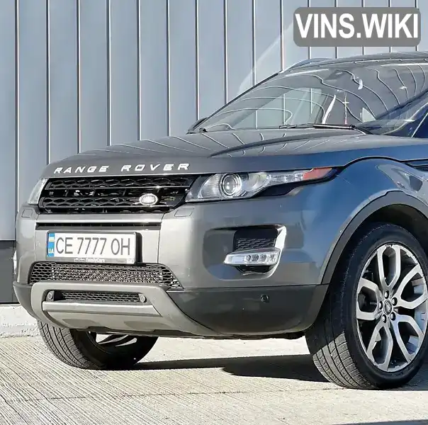 Позашляховик / Кросовер Land Rover Range Rover Evoque 2015 2 л. Автомат обл. Чернівецька, Чернівці - Фото 1/10