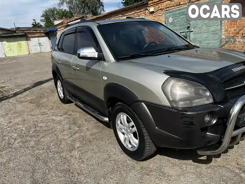 Внедорожник / Кроссовер Hyundai Tucson 2006 1.98 л. Автомат обл. Киевская, Белая Церковь - Фото 1/17