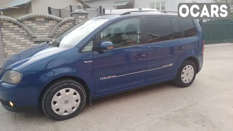 Мінівен Volkswagen Touran 2006 1.9 л. Ручна / Механіка обл. Хмельницька, Волочиськ - Фото 1/21