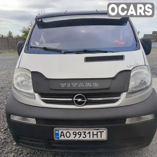 Мінівен Opel Vivaro 2003 1.87 л. Ручна / Механіка обл. Закарпатська, Іршава - Фото 1/20