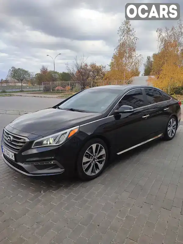 Седан Hyundai Sonata 2015 2.4 л. Автомат обл. Черкаська, Черкаси - Фото 1/9