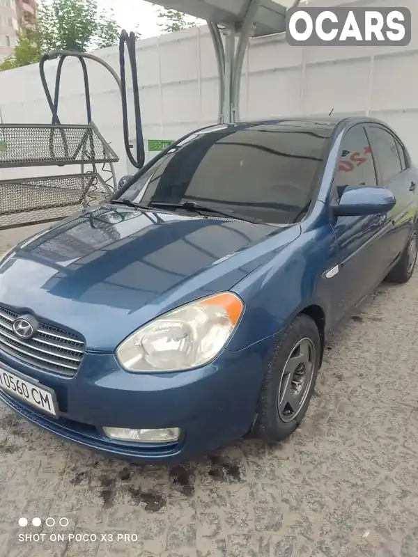 Седан Hyundai Accent 2008 1.4 л. Ручна / Механіка обл. Київська, Бровари - Фото 1/13