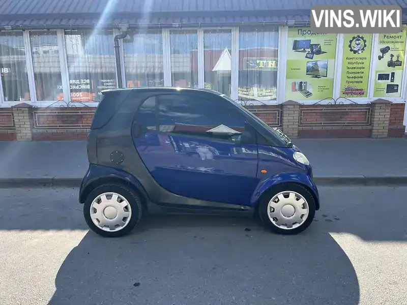 Купе Smart Fortwo 1999 0.6 л. Автомат обл. Харківська, Чугуїв - Фото 1/4