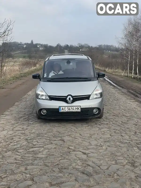 Минивэн Renault Espace 2013 2 л. Ручная / Механика обл. Волынская, Нововолынск - Фото 1/15