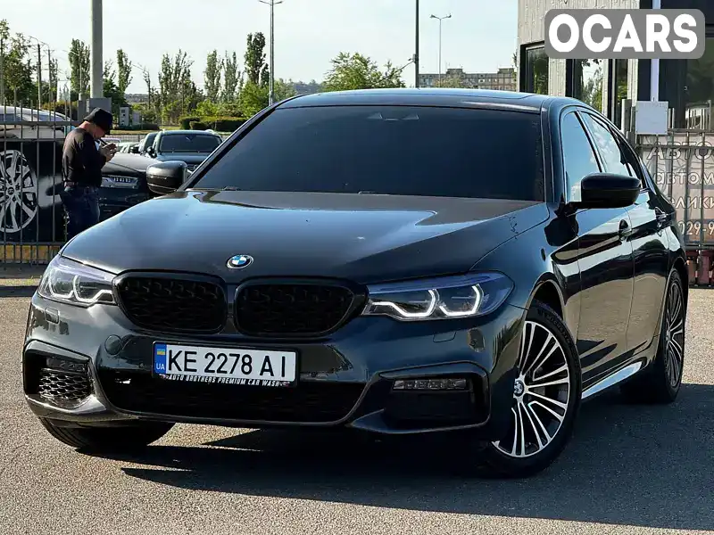 WBAJA7C51JWA73037 BMW 5 Series 2018 Седан 2 л. Фото 1