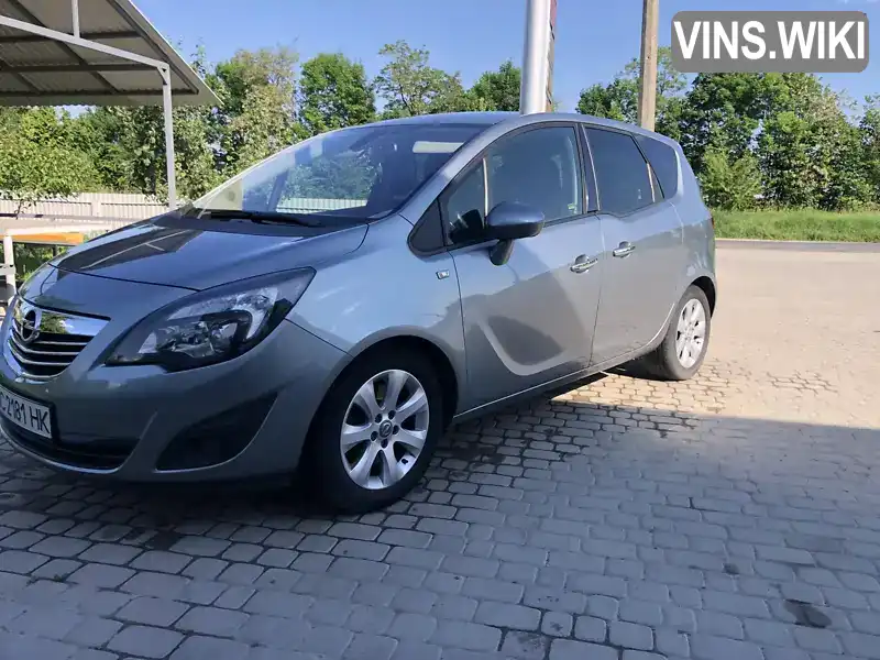 Микровэн Opel Meriva 2011 1.69 л. Автомат обл. Тернопольская, Тернополь - Фото 1/17