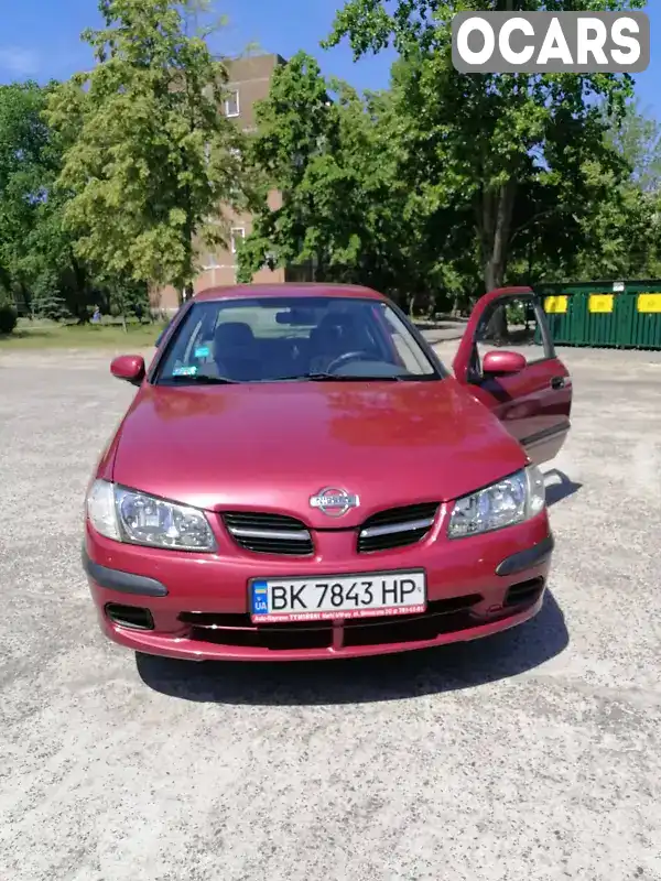 Хэтчбек Nissan Almera 2001 1.5 л. Ручная / Механика обл. Ровенская, Вараш (Кузнецовск) - Фото 1/10