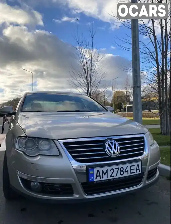 Седан Volkswagen Passat 2007 2 л. Автомат обл. Київська, location.city.kriukivshchyna - Фото 1/21