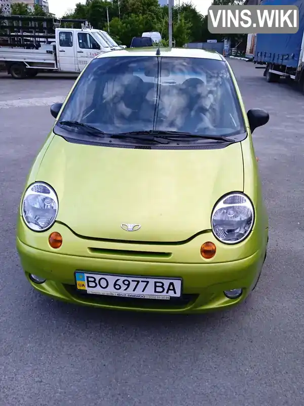 Хетчбек Daewoo Matiz 2012 0.8 л. Ручна / Механіка обл. Тернопільська, Тернопіль - Фото 1/12