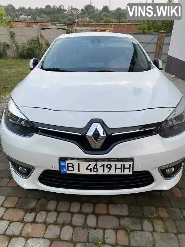 Седан Renault Fluence 2016 1.46 л. Робот обл. Полтавская, Полтава - Фото 1/17