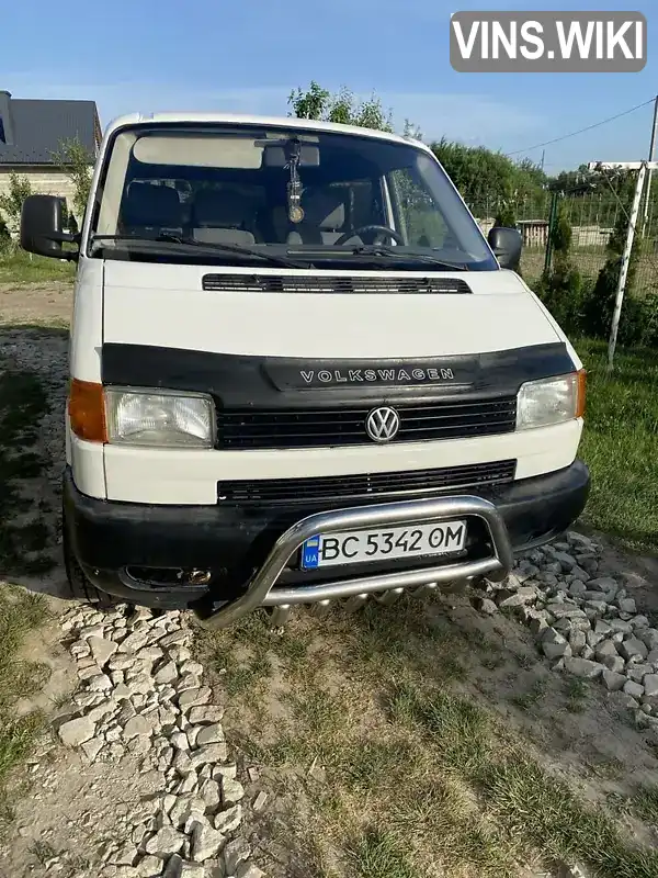 Мінівен Volkswagen Transporter 1997 1.9 л. Ручна / Механіка обл. Львівська, Яворів - Фото 1/17