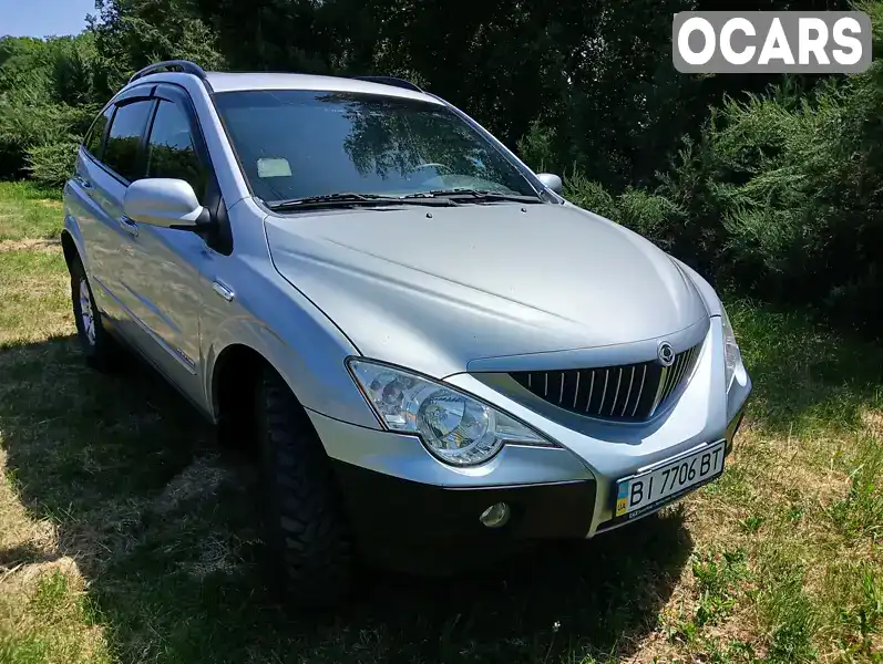 Позашляховик / Кросовер SsangYong Actyon 2009 2 л. Ручна / Механіка обл. Полтавська, Кобеляки - Фото 1/14