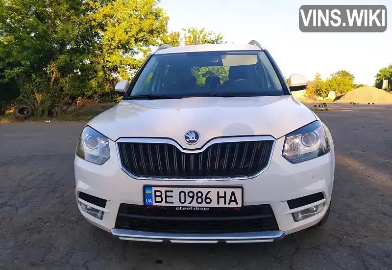 Позашляховик / Кросовер Skoda Yeti 2014 1.6 л. Автомат обл. Миколаївська, Первомайськ - Фото 1/21