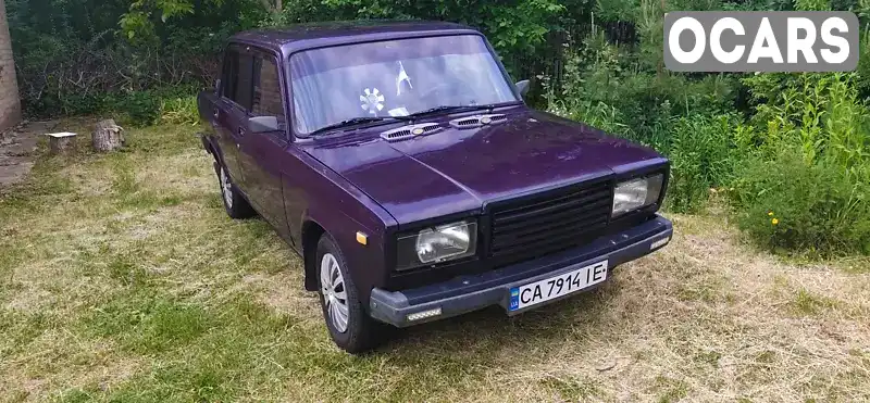 Седан ВАЗ / Lada 2107 1998 1.45 л. Ручна / Механіка обл. Черкаська, Умань - Фото 1/12