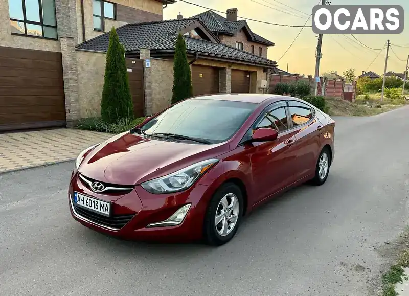 5NPDH4AEXEH516873 Hyundai Elantra 2014 Седан 1.8 л. Фото 1