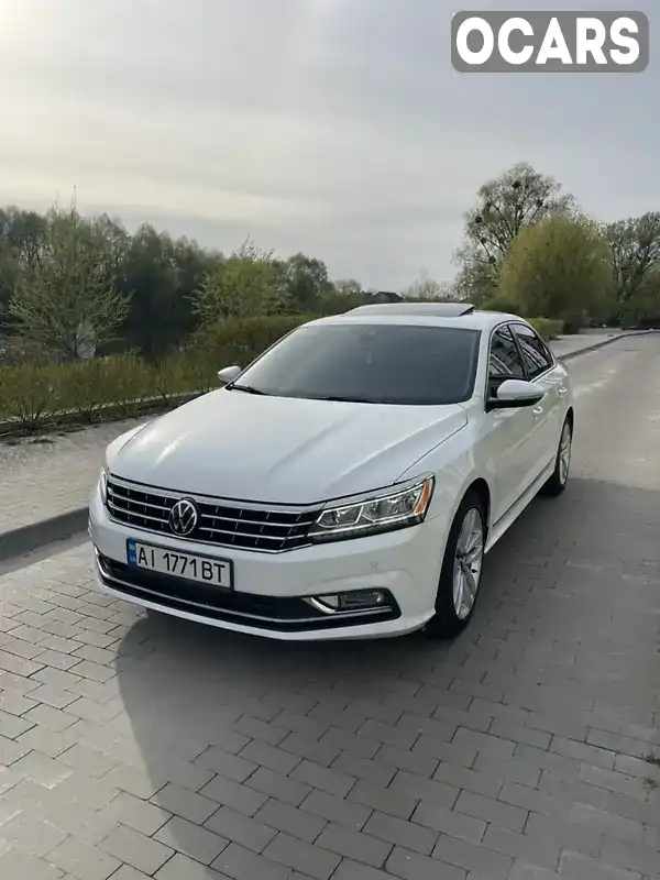 Седан Volkswagen Passat 2017 1.8 л. Автомат обл. Київська, Київ - Фото 1/21