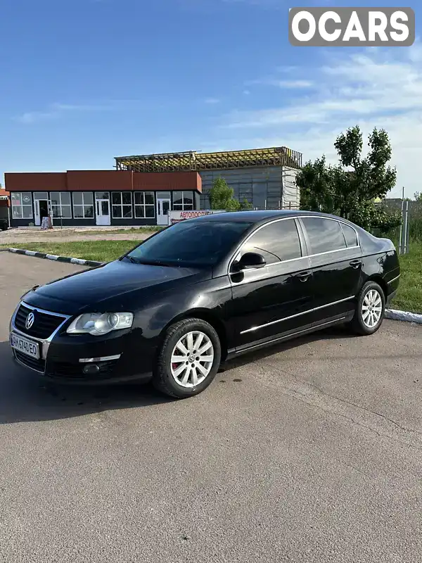 Седан Volkswagen Passat 2007 1.9 л. Ручна / Механіка обл. Житомирська, Овруч - Фото 1/21