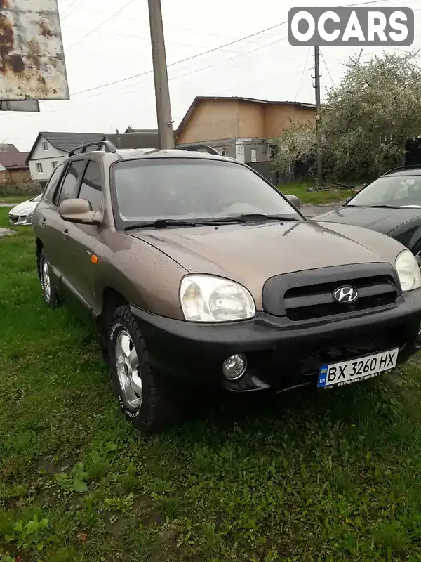 Позашляховик / Кросовер Hyundai Santa FE 2005 1.99 л. Ручна / Механіка обл. Хмельницька, Старокостянтинів - Фото 1/11