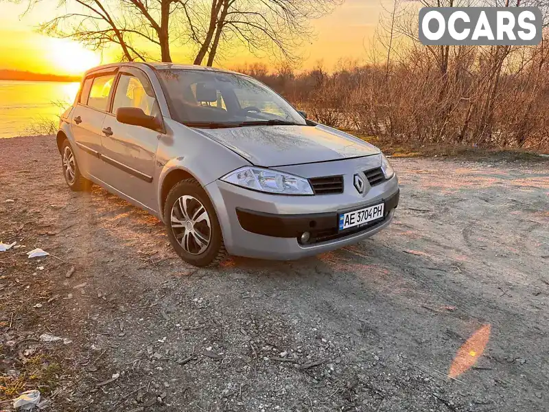 Хетчбек Renault Megane 2004 1.6 л. Ручна / Механіка обл. Дніпропетровська, Кам'янське (Дніпродзержинськ) - Фото 1/8